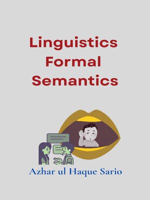 cover image of Linguistics Formal Semantics